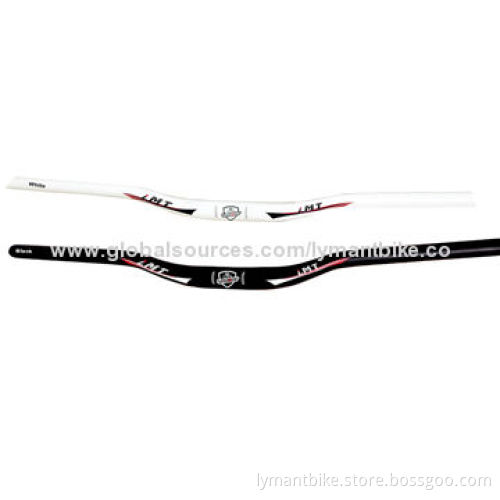 Bicycle Handlebar, Made of AL6061, Center 31.8mm, Width 590/610/630mm, Thickness 1.4-1.8-1.4mm
